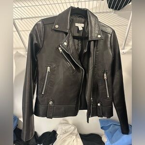 Top shop leather jacket